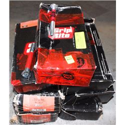 LARGE LOT WITH 7 CASES ASSORTED BOLTS 7"-12"