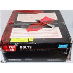 CASE OF 3/8"X4.5" LAG BOLTS