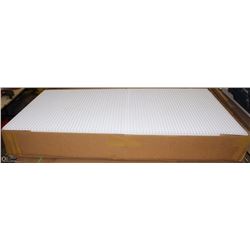 LOT OF FLUORESCENT LIGHT EGG-CRATE COVERS 4' x 2'