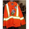 Image 1 : XXXL VIKING INSULATED ORANGE REFLECTIVE COAT