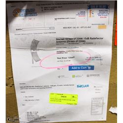 NEW SINCLAIR SV460-SF2NM 15DB RADAFLECTOR