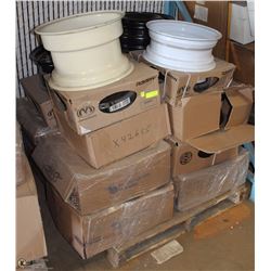 PALLET OF ASSORTED RIMS