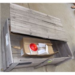 LARGE WOOD BOX OF 10 NEW TRUCKLITE BUS TAILLIGHTS