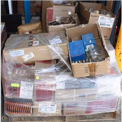LARGE PALLET OF APPROX. 30+ BOXES OF FASTENERS