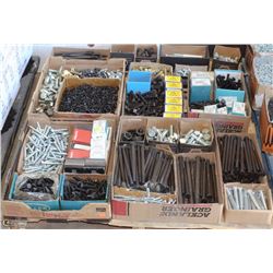 PALLET OF ASSORTED FASTENERS
