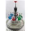 Image 1 : VINTAGE PUMP LIQUOR DISPENSER WITH ALL ACCESORIES