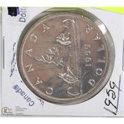 1959 CANADIAN SILVER DOLLAR