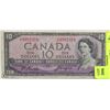 Image 1 : 1954 CANADIAN $10 DEVILS FACE BILL