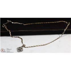 STERLING SILVER NECKLACE & PENDANT