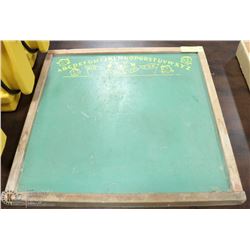 VINTAGE CHILDS CHALK BOARD