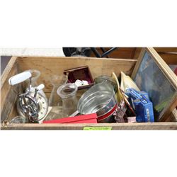 ESTATE OLD BC FRUIT BOX OF TREASURES