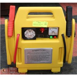 COMBINATION JUMP START, COMPRESSOR & LIGHT