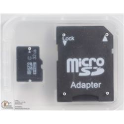 NEW 32 GB MICRO SD WITH ADAPTER