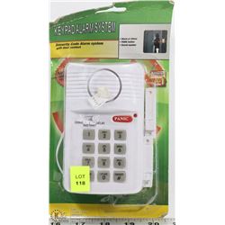 NEW KEYPAD ALARM SYSTEM