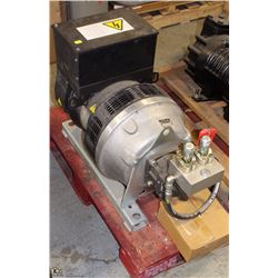 SINGLE-PHASE STAMFORD ELECTRICAL/HYDRAULIC PUMP