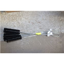 LOT OF SIX 2"-DIAMETER x 7" LENGTH BRUSH CLEANERS