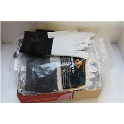 LOT OF 9 PAIRS OF IMPACTO LEATHER GLOVES