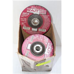 SAIT TOUGH GRIND TYPE 27 GRINDING WHEEL