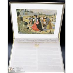 HISTORICAL PAINTINGS OF HUDSON BAY COMPANY