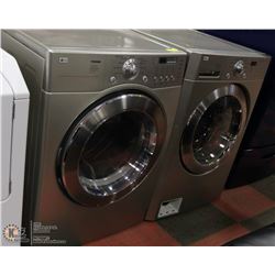 LG GREY ULTRA CAPACITY WASHER/DRYER SET