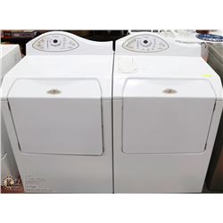 MAYTAG NEPTUNE WHITE WASHER/DRYER SET