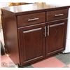 Image 1 : 2 DRAWER CUPBOARD/ISLAND 38"X27"X37:H