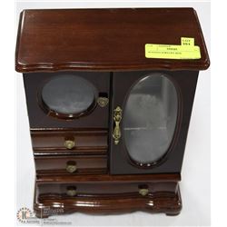 WOODEN JEWELRY BOX