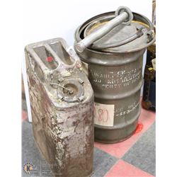 VINTAGE GAS AND OIL CAN