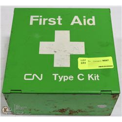 CN TYPE C FIRST AID KIT WITH SUPPLIES