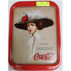 ORIGINAL 1971 METAL COCA COLA TRAY