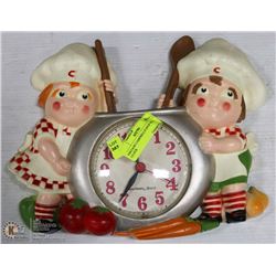 VINTAGE CAMPBELL'S SOUP WALL CLOCK