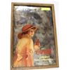 Image 1 : VINTAGE  16X23 COCA COLA MIRROR