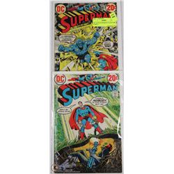 #257 & #258 SUPERMAN COLLECTORS COMICS