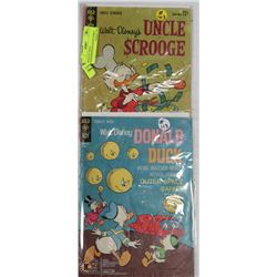#43 & #113 UNCLE SCROOGE/DONALD DUCK COMICS
