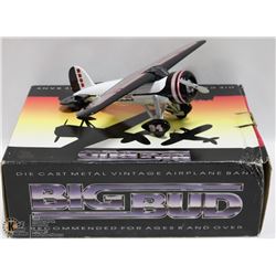 1:32 DIECAST 1BIG BUD AIRPLANE BANK