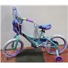 Image 1 : NEW HUFFY DISNEY FROZEN GIRLS 16" BIKE WITH