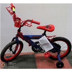 NEW HUFFY ULTIMATE SPIDERMAN 16" BIKE WITH
