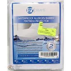 EZ DREAMS WATERPROOF ALLERGEN BARRIER MATTRESS