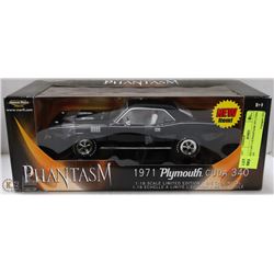 DIE CAST 1:18 PHANTASM 1971 CUDA 340