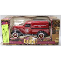 1:25 DIE CAST 1936 DODGE CANADIAN TIRE VAN BANK