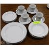 Image 1 : 20 PC CHINA DISHWARE SET NEW