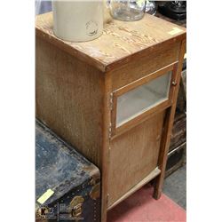 VINTAGE CABINET AS IS