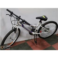 WHITE AND PURPLE SUPER CYCLE