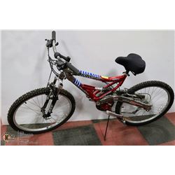 NEMESIS 21SPEED FULL SUSPENSION MOUNTAIN BIKE