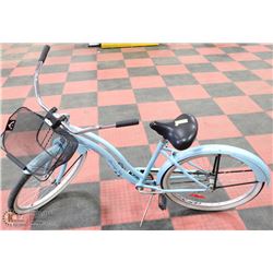 LADIES BABY BLUECRUISER BIKE   18" FRAME