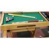 Image 1 : ESTRELAS WOOD POOL TABLE 22"X43" W/ BUDWIESER
