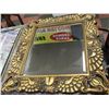 Image 1 : GOLD TONE CARVED STYLE MIRROR