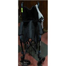 DRIVE SENIORS ALUMINUM TRANSPORT CHAIR WITH WHEELS