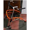 Image 1 : ORANGE ALL ALUMINUM WALKER