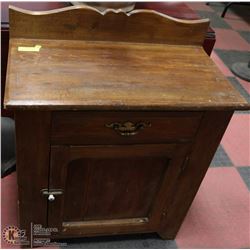 VINTAGE SOLID WOOD WASH STAND